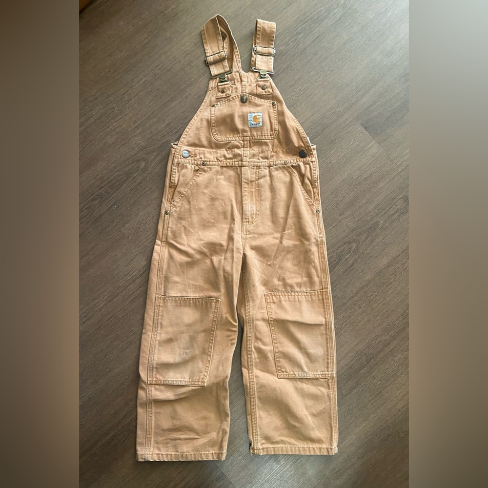 Kids size 5 Carhartt Overalls